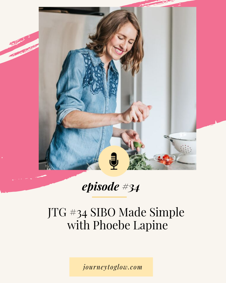 phoebe lapine journey to glow podcast interview