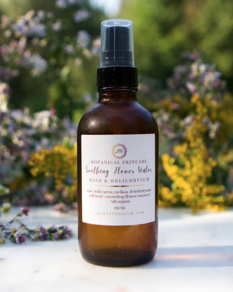 Soothing Flower Water Hydrosol  Rosacea